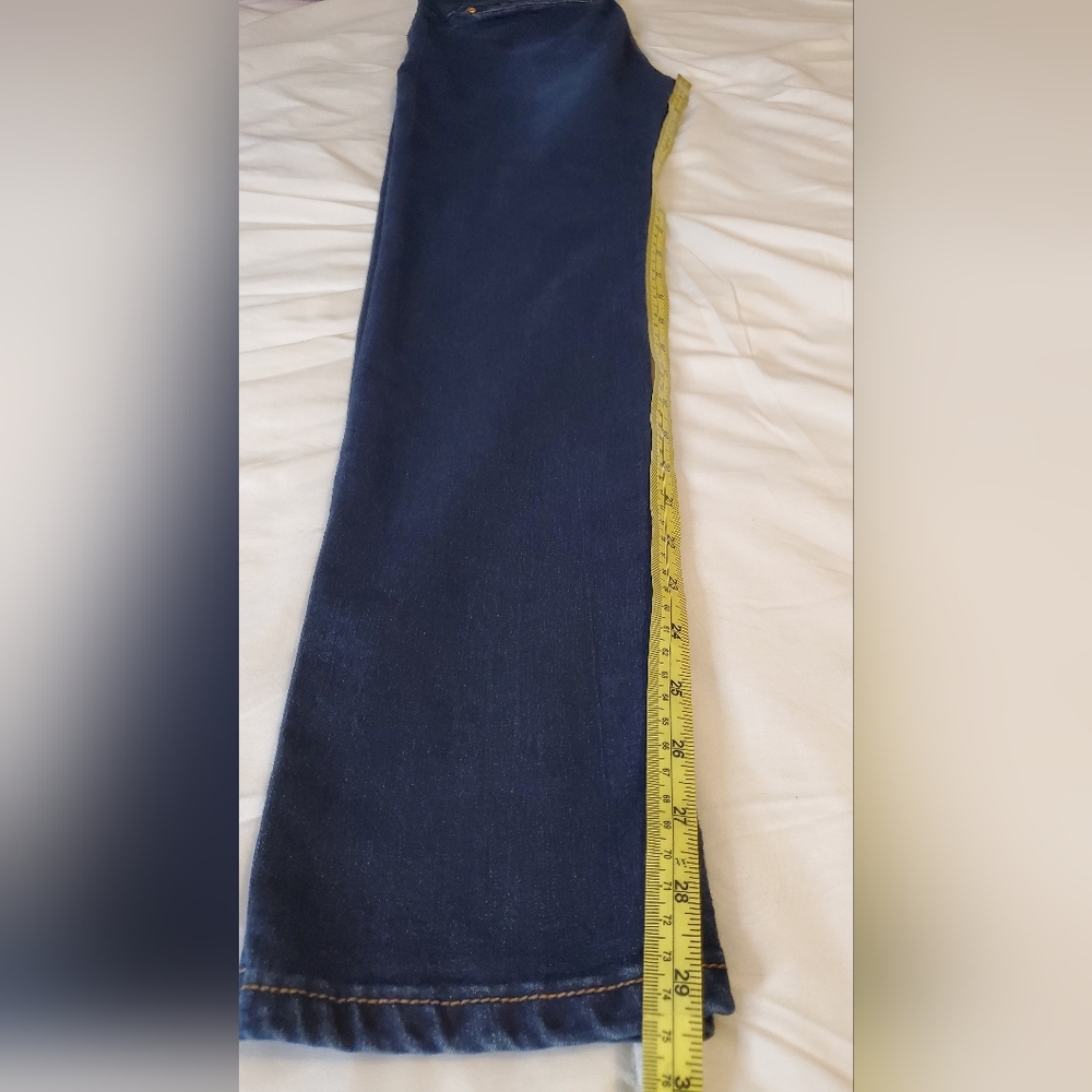 Cest Toi Jeans High-Waisted Dark Blue Women's Jeans - Picture 8 of 14